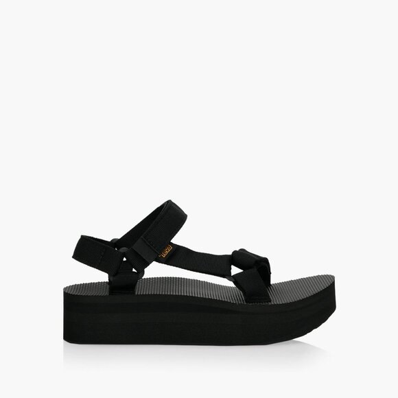 [NEW/BNIB] Teva Black Flatform Platform Universal Sandals - US 10 / EU 41 / UK 8 - Picture 3 of 12